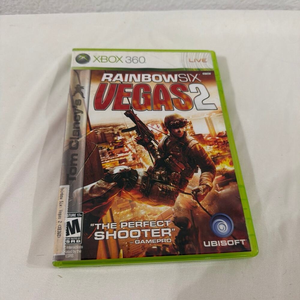 Tom Clancy's Rainbow Six: Vegas 2 Microsoft Xbox 360, 2008 2Disc